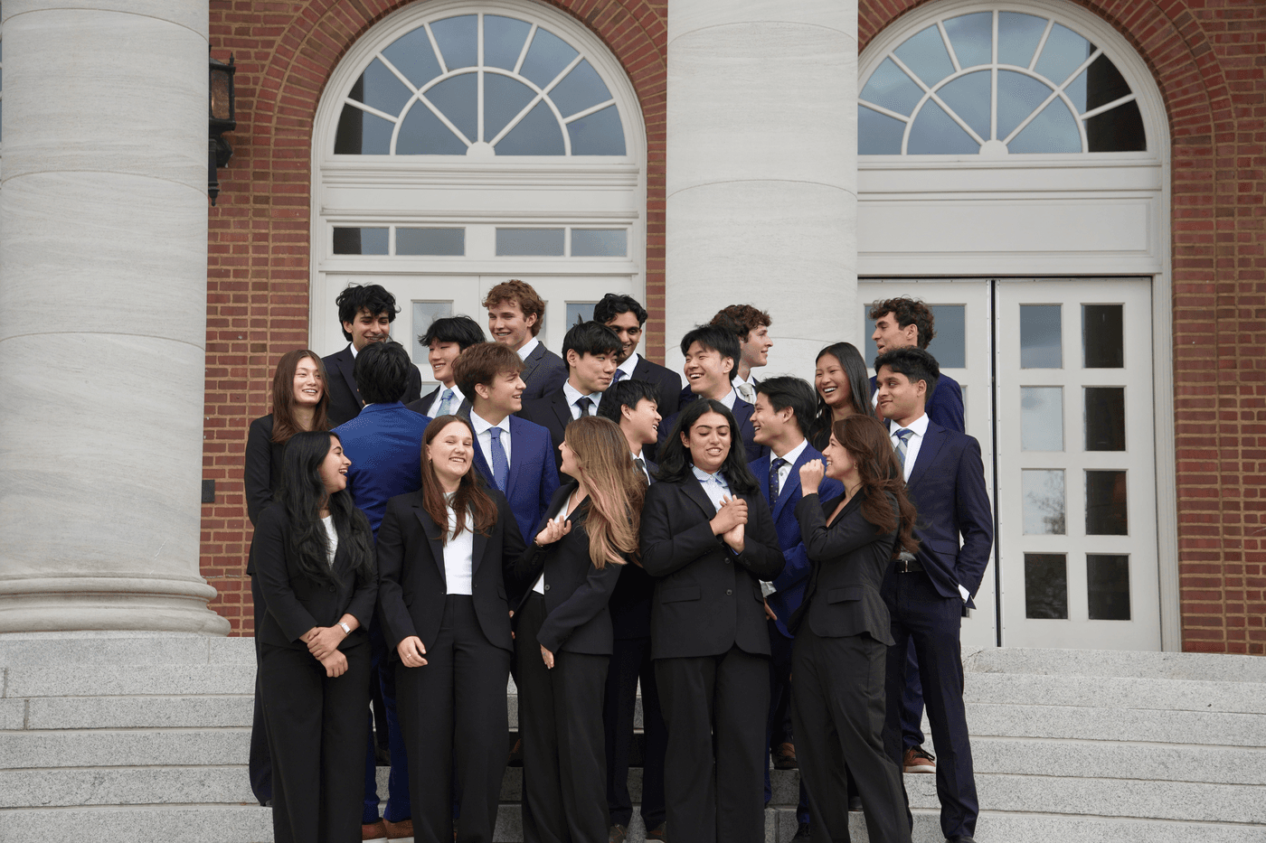 180DC Vanderbilt members gathered outside the Wyatt Center